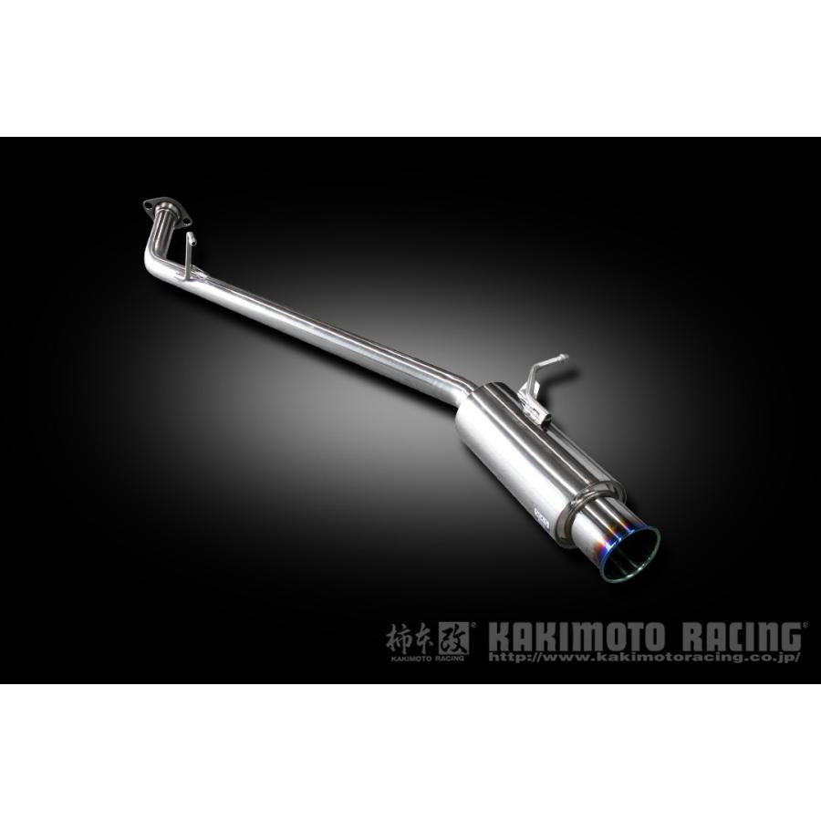 ステンレス製シングル出しマフラー 柿本改 柿本改 マフラー GTbox 06&S バモス ターボ M/C後 2WD LA/ABA-HM1 型式