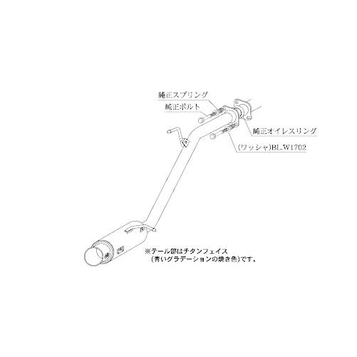 柿本改 マフラー GTbox 06&S リアピース ヴォクシー /エスクァイア