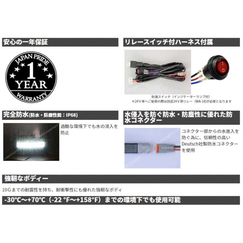 IPF 600S series 2inch single Working Lamp ワーキングランプ 1個入〔641WL1〕 アイピーエフ