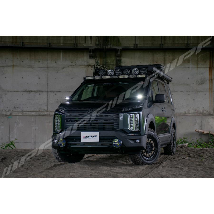 IPF 90φ軽量フォグクリアーH8デリカD5 IPF】闇夜を切り裂くランプだけでなく機能を高めてくれる製品群が魅力