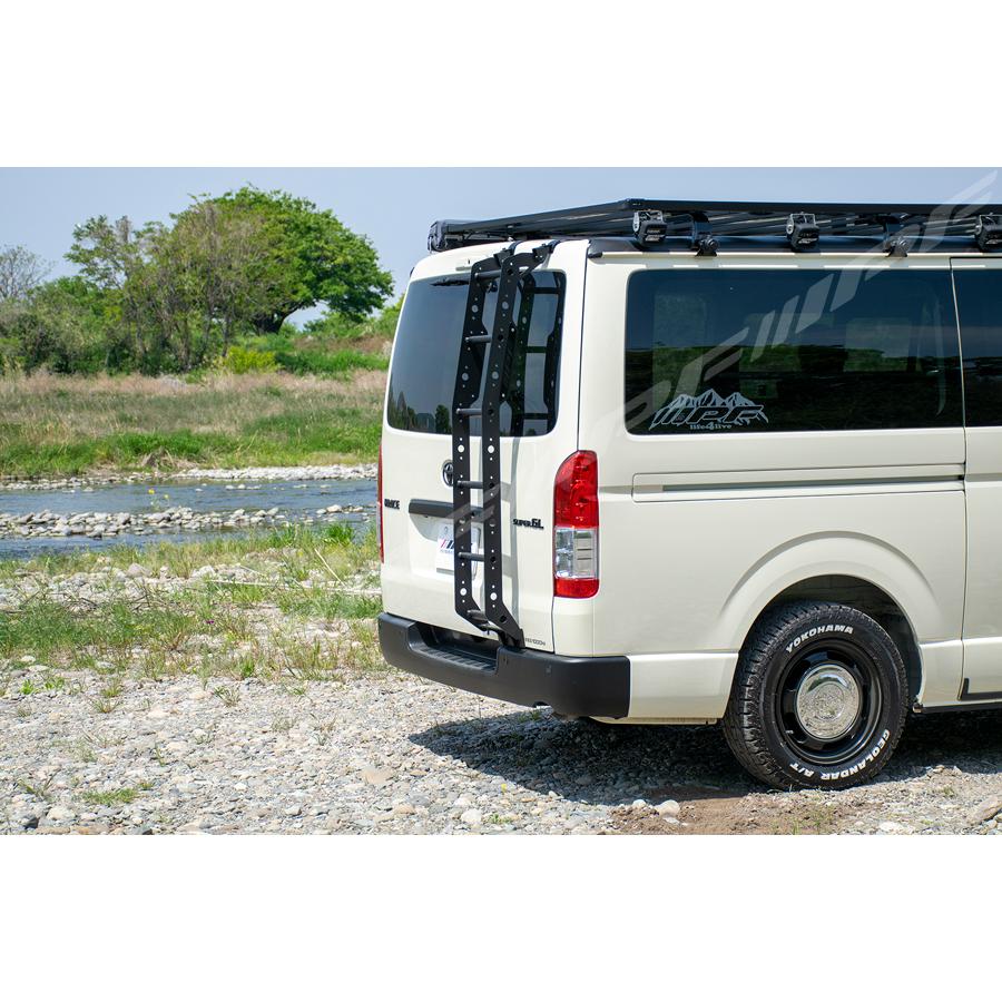 IPF EXPリアラダー for 200系 HIACE ハイエース 標準ボディ〔EXL-03〕+