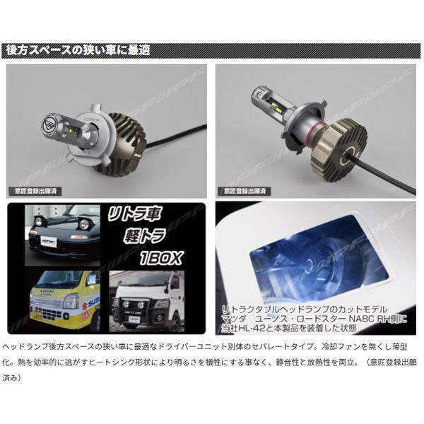 IPF LED ヘッドランプバルブ Fシリーズ H4 HI/LO切替 6500K 12V