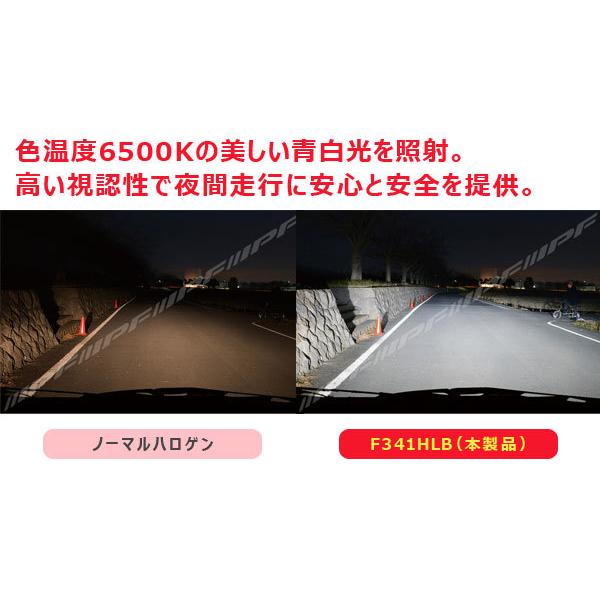 IPF IPF LED ヘッドランプバルブ Fシリーズ H4 HI/LO切替 白色光 6500K