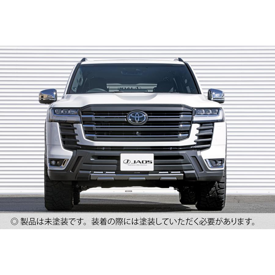 JAOS ジャオス フロントバンパーガード 未塗装品 ランドクルーザー 300 