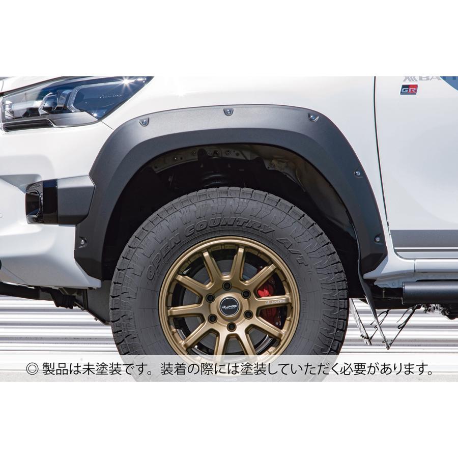 JAOS（ジャオス） フェンダーガーニッシュ type-X 未塗装品