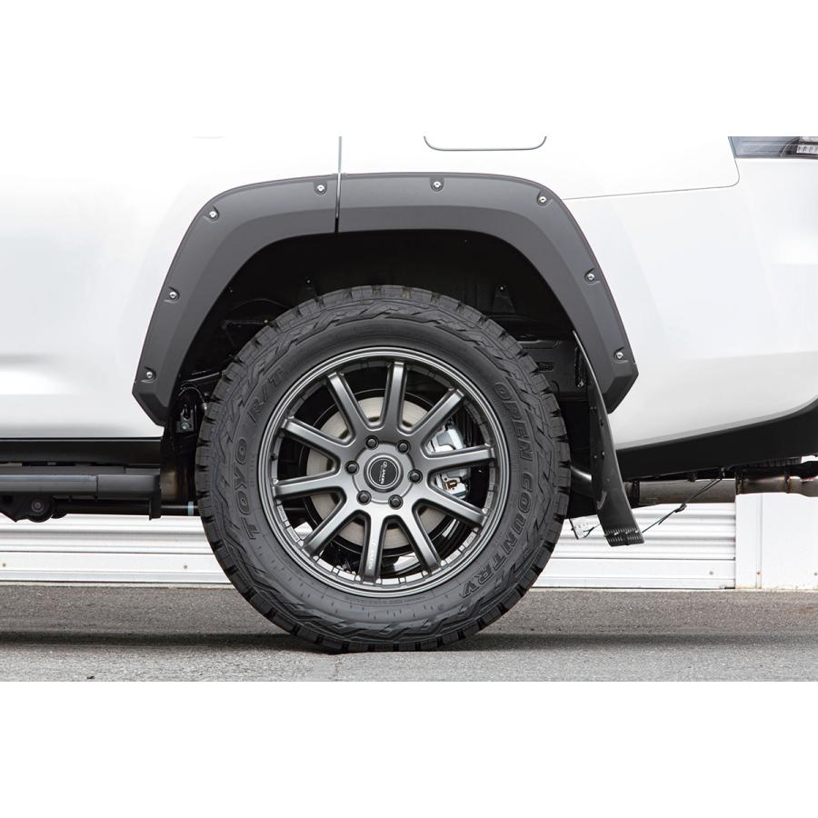 JAOS ジャオス フェンダーガーニッシュ type-X 塗装品 マットブラック