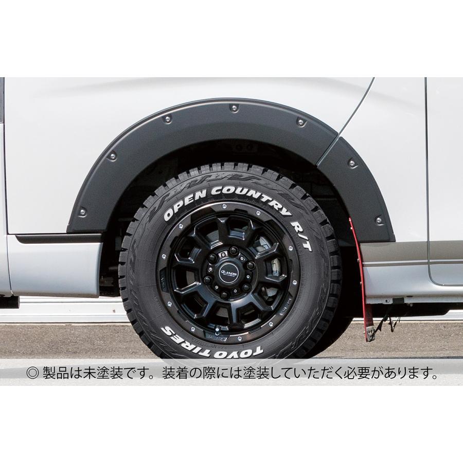 JAOS フェンダーガーニッシュ type-X 未塗装品 キャラバン NV350 JAOS フェンダーガーニッシュ type-X 未塗装品 キャラバン NV350