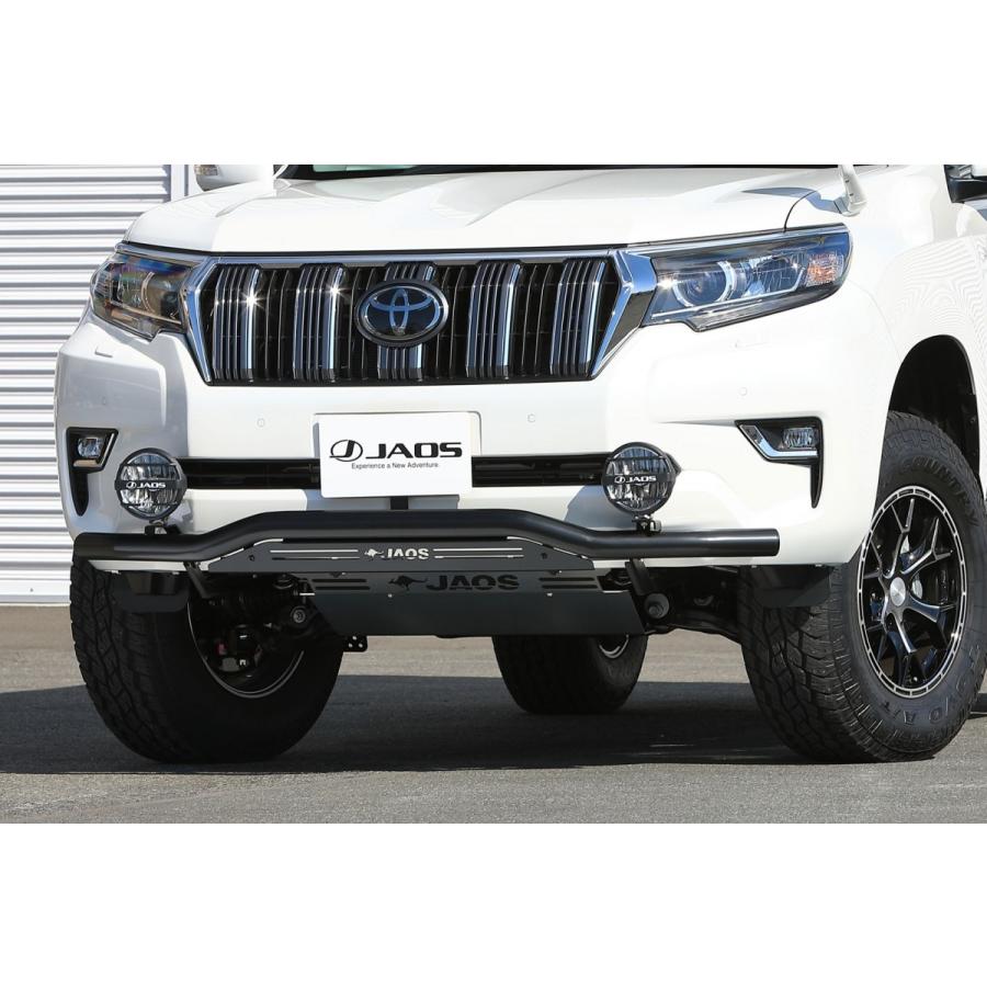 プラド 150系 JAOS リヤスキッドプレート ブラックタイプ 在庫有り