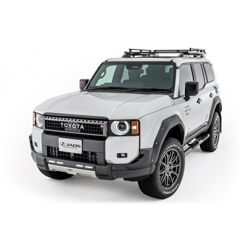 ランドクルーザー　JAOS サイドステップ ブラック LC250 24+ ランドクルーザー JAOS サイドステップ ブラック LC250 24+ 楽天