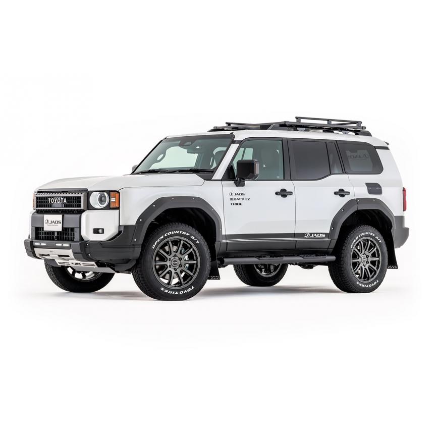 ランドクルーザー　JAOS サイドステップ ブラック LC250 24+ JAOS サイドステップ ブラック ランドクルーザー 250系｜株式