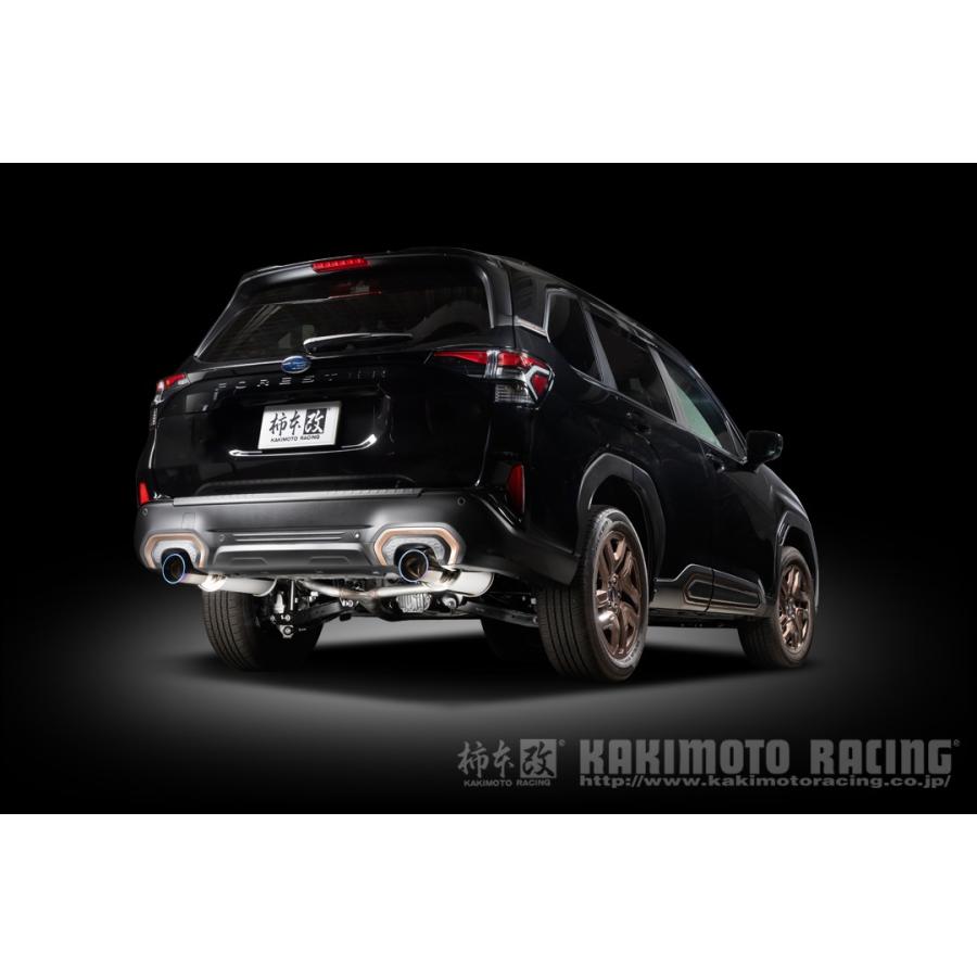 柿本改 柿本 改 マフラー Regu.06&R リアピースのみ フォレスター 4WD