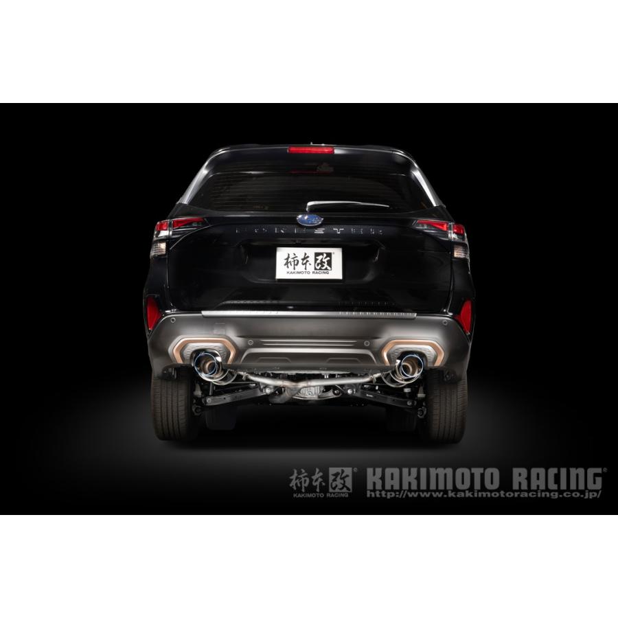柿本改 柿本 改 マフラー Regu.06&R リアピースのみ フォレスター 4WD