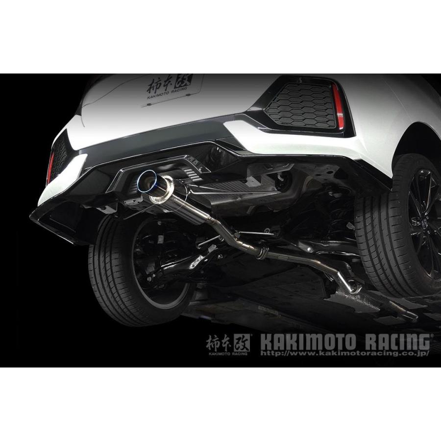柿本改 柿本 改 マフラー ホンダ シビック GT1.0Z Racing 〔H113118