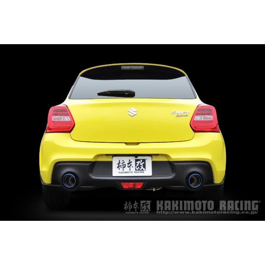 柿本改 柿本 改 マフラー スイフトスポーツ Class KR チタンフェイス