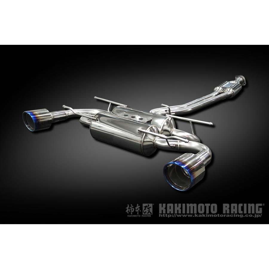 柿本改 柿本 改 マフラー Class KR チタンフェイステール Dual