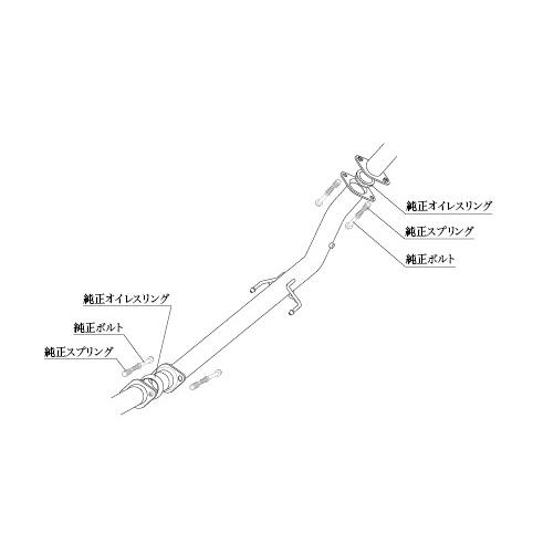 柿本改 柿本 改 センターパイプ 競技専用品 GRヤリス〔TCP3193