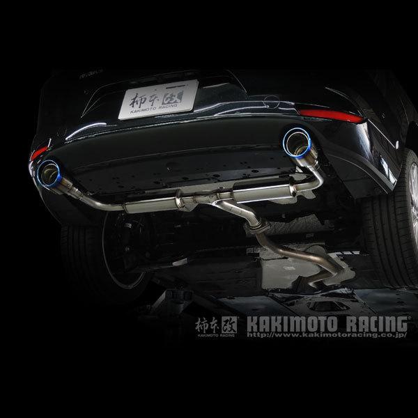 柿本改 柿本 改 マフラー MAZDA 3 セダン Class KR チタンフェイス