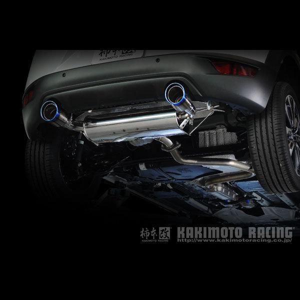 柿本改 柿本 改 マフラー CX-3 Class KR チタンフェイステール