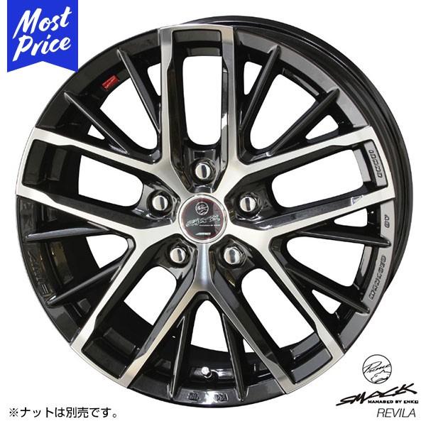 トシさん専用② AME SMACK REVILA 18インチ 共豊 ホイール KYOHO スマック レヴィラ 18インチ 8.0J +45 5-114.3