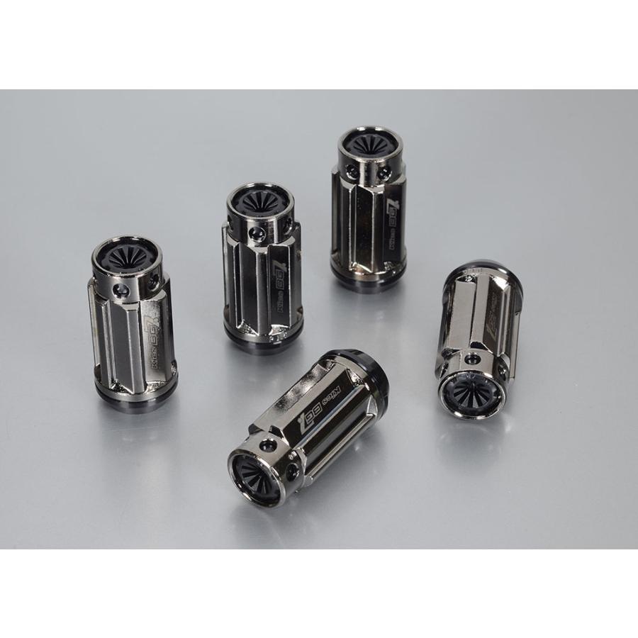 KYO-EI 協永産業 キックス BG7 M12×P1.25 20個 グロリアスブラック 