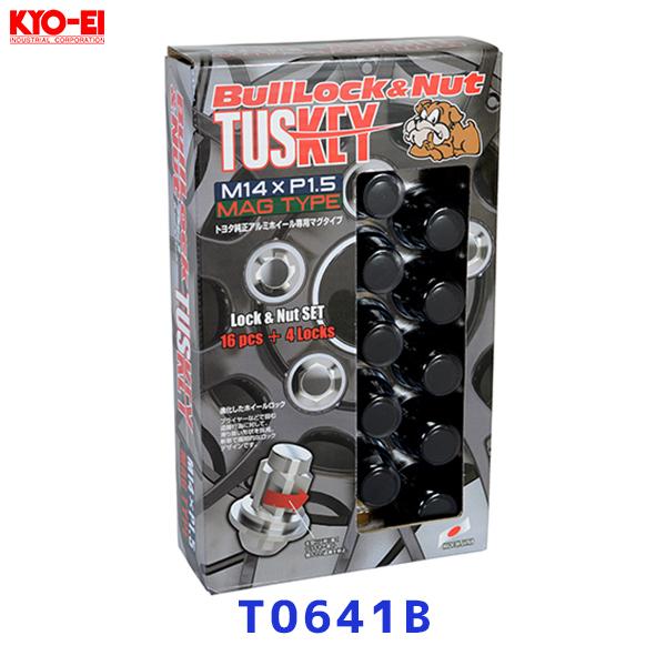 KYO-EI 協永産業 Bull Lock ブルロック TUSKEY M14×P1.5 平面座 20個入 ブラック〔T0641B ...