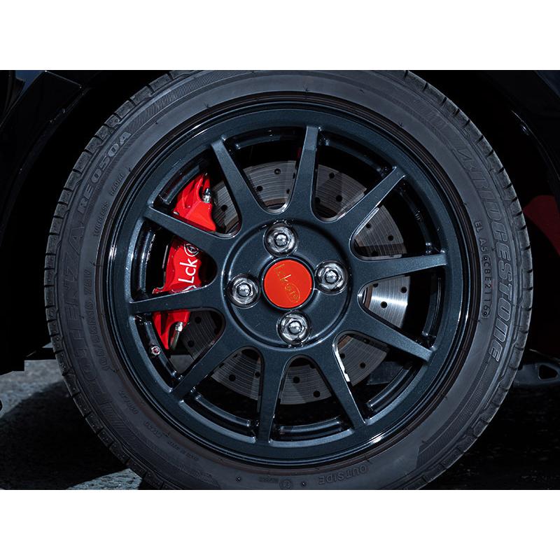 ラブラーク Lck619 LCKブレーキキット(フロント) SUZUKI カプチーノ EA11R/21R 〔LCK-EA-257RW〕純正ホイール装着可 ブレーキローター ブレーキパッド LOVELARKの画像