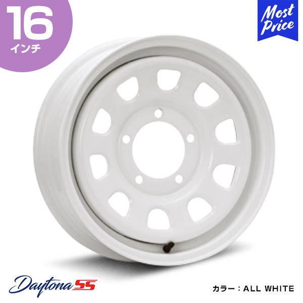MLJ デイトナSS DAYTONA SS 16インチ 5.5J 20 5-139 ALL WHITE