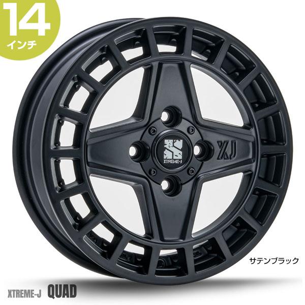 MLJ エクストリームJ XTREME-J クアッド QUAD 14インチ 4.5J 45 4-100
