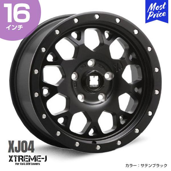 MLJ エクストリームJ XTREME-J XJ04 16インチ 7.0J 35 5-114.3 サテン