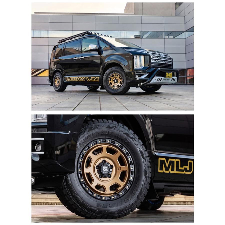 Seinさま専用 最終価格 MLJ XTREME-J XJ07 MAXXIS MLJ エクストリームJ XTREME-J XJ07 15インチ 4.5J 43 4-100 サテン