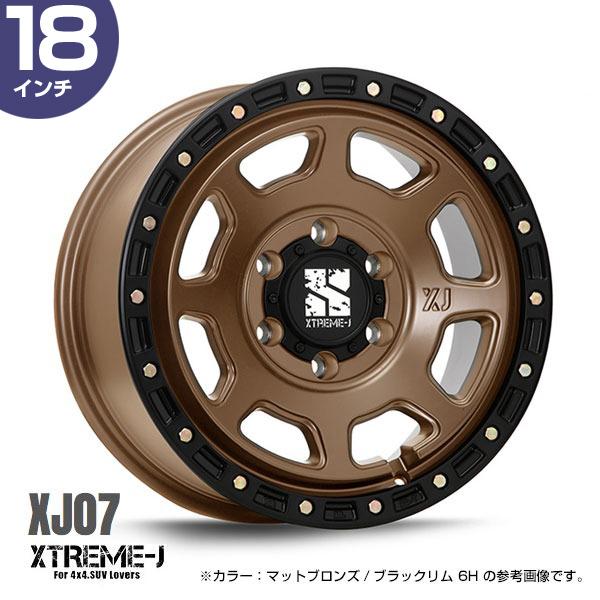 MLJ XTREME-J XJ07 18インチ 8.0J 50 6-139.7 マットブロンズブラック