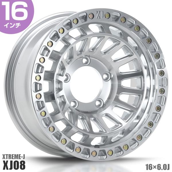 MLJ エクストリームJ XTREME-J XJ08 16インチ 6.0J -5 5-139.7 グロス