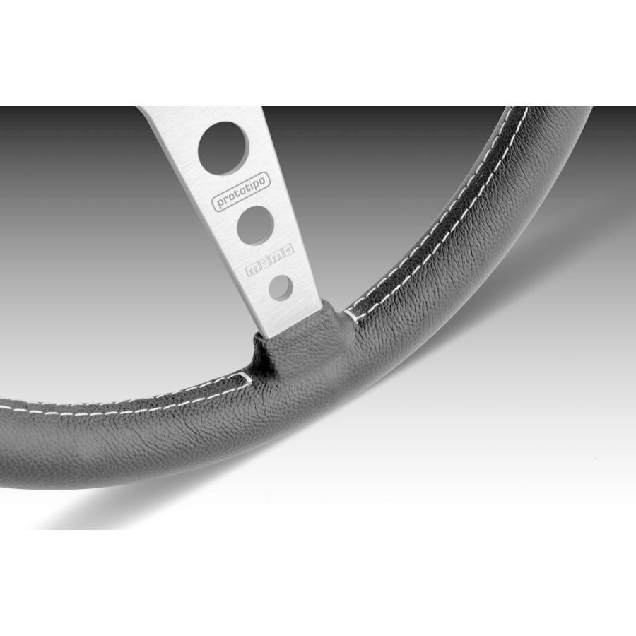 MOMO（モモ） ステアリング PROTOTIPO BLACK 370 プロトタイプブラック