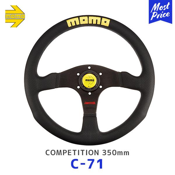 MOMO（モモ） ステアリング COMPETTION Black spokes 350mm 〔C-71