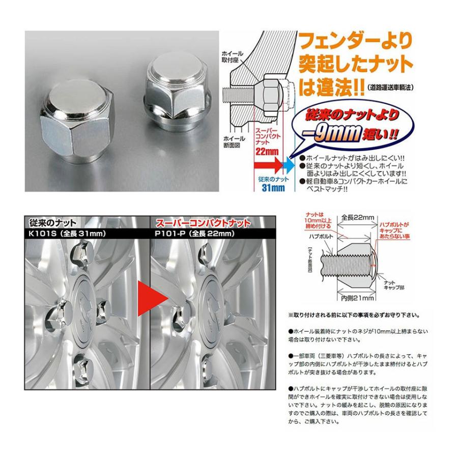 KYO-EI 日本製 メッキナット 5穴用 20コ 協永産業 国産 高品質ナット 