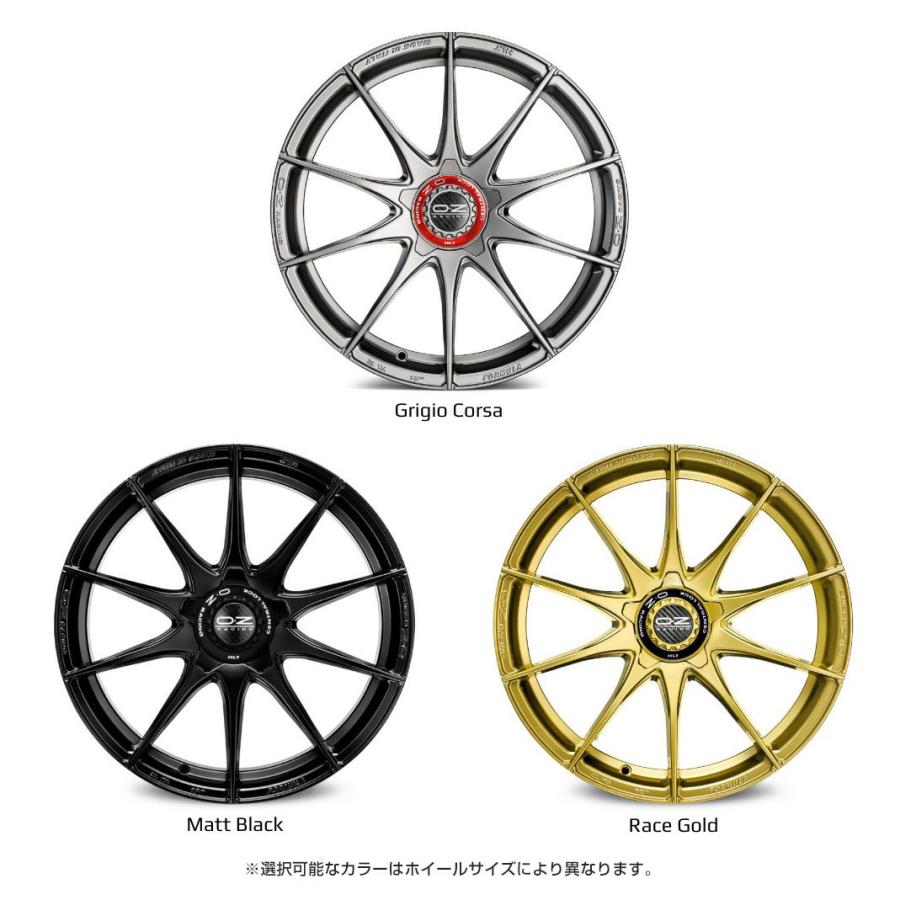 OZレーシング OZ Formula HLT 5H グリジオコルサ 18インチ OZ Racing Formula HLT 5H アルミホイール 4本セット 18インチ