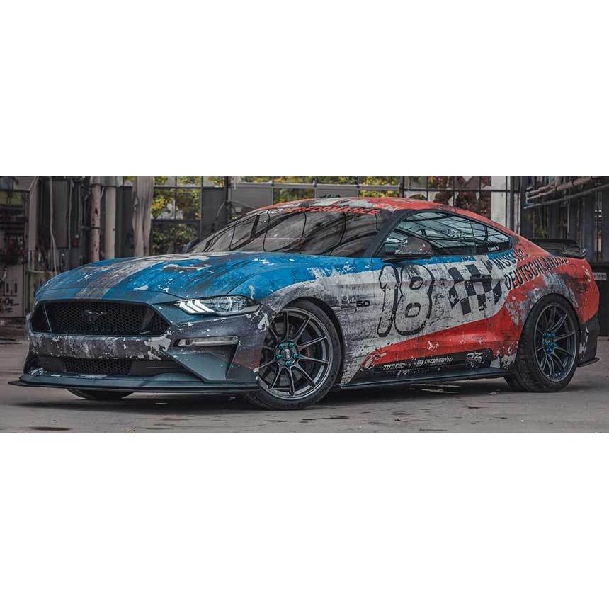 OZ Racing HyperGT-HLT オーゼットレーシング ハイパーGT HLT 18インチ 7.5J 41 5-112 スターグラファイト ホイール1本 | 10スポーク アルミホイールの画像