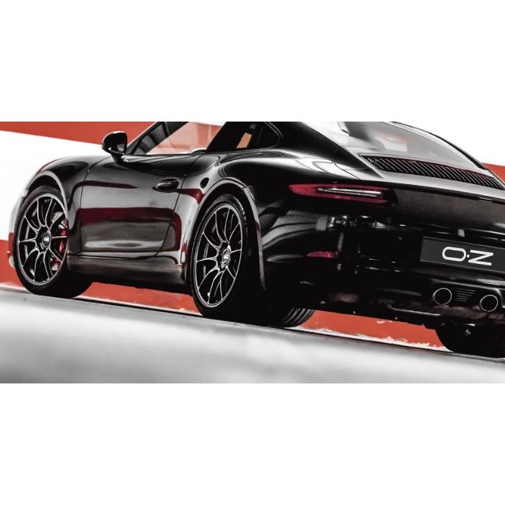 OZ Racing HyperGT-HLT オーゼットレーシング ハイパーGT HLT 18インチ 7.5J 41 5-112 スターグラファイト ホイール1本 | 10スポーク アルミホイールの画像