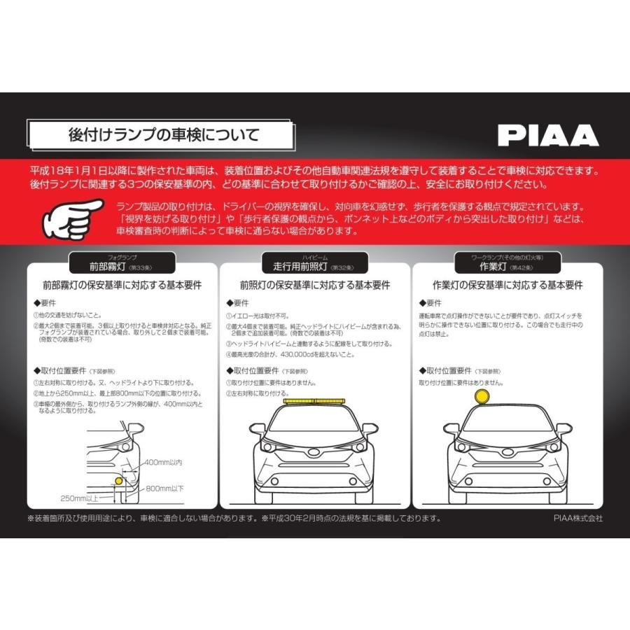 PIAA ピア LEDライトバー RF6 海外モデル〔DKRF65X〕| LEDランプ 
