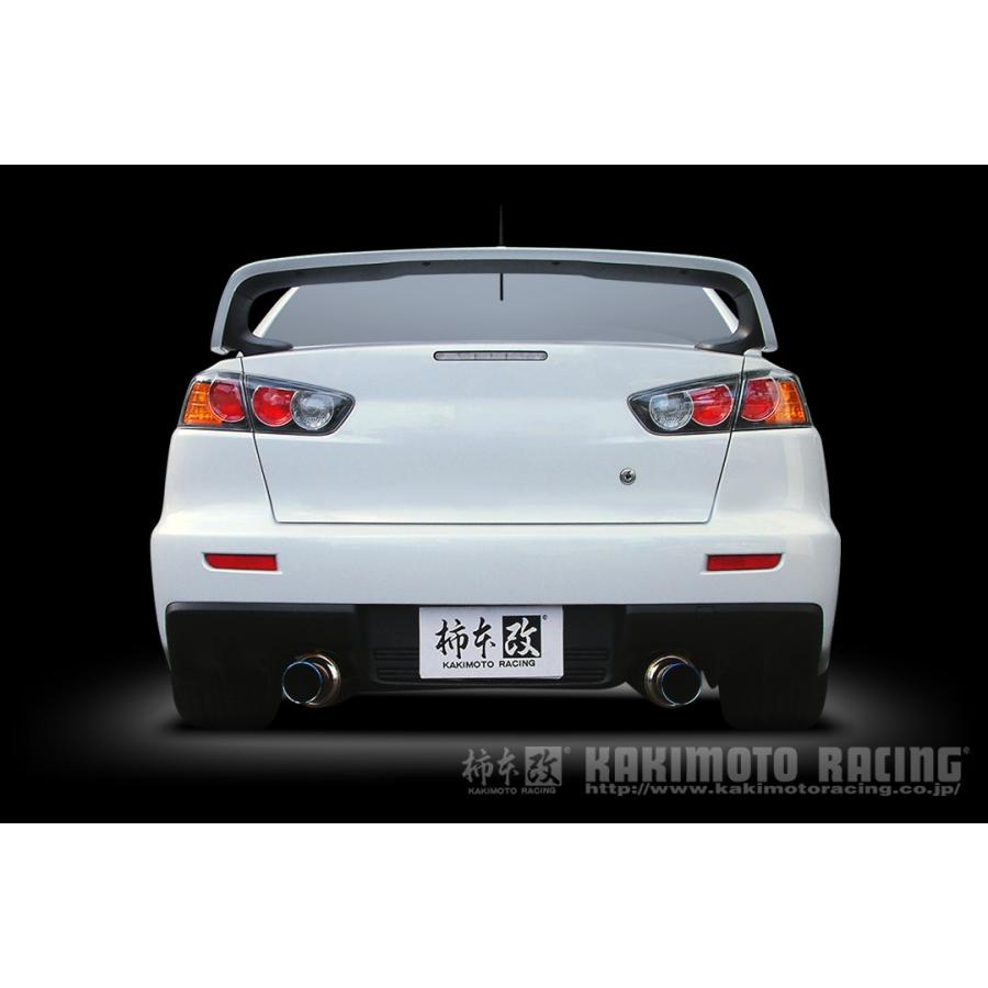 柿本改 マフラー Regu.06&R ランサーエボリューション 10〔M21328