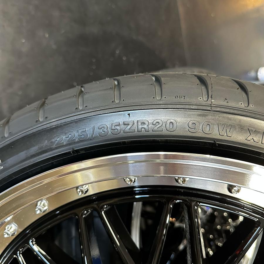 共豊 225/35ZR20 220クラウン マークX おすすめタイヤホイール 4 共豊 225/35ZR20 220クラウン マークX おすすめタイヤホイール 4