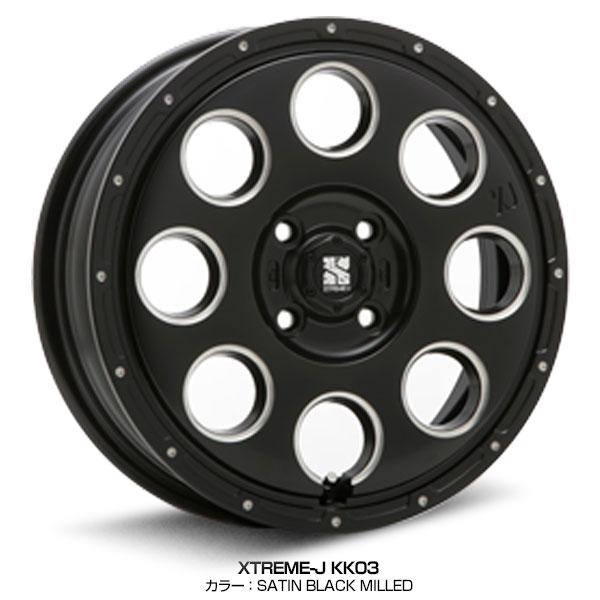 デリカミニ 15インチ 165/60R15 トーヨー オープンカントリー R/T サマータイヤホイール 4本セット エクストリームJ KK03 15インチの画像
