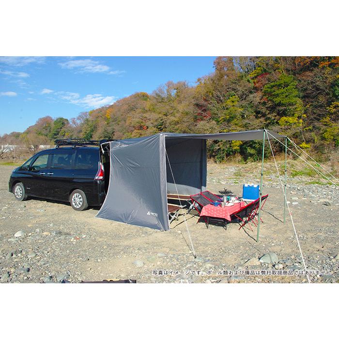 TERZO エアフレームカーサイドタープ Air Frame Car Side Tarp TERZO エアフレームカーサイドタープ Air Frame Car Side Tarp