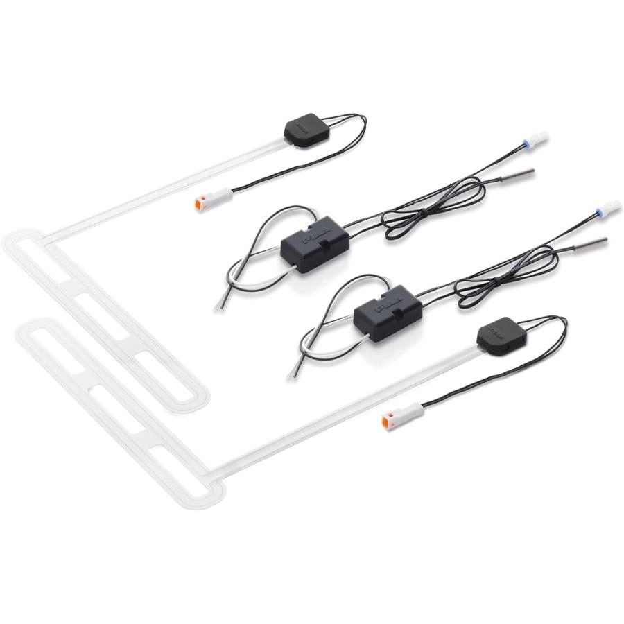PIAA ピア 12V/24V共用 ヘッド＆テールライト融雪ヒーター L型〔SMH7