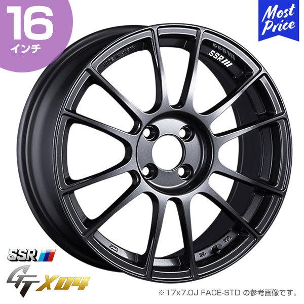 SSR SSR GTX04 ジーティーエックスゼロフォー 16インチ 5.0J 48 4-100