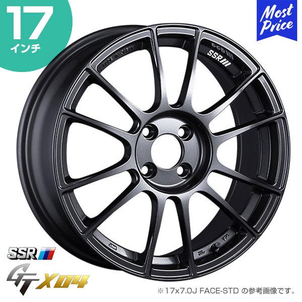 SSR SSR GTX04 ジーティーエックスゼロフォー 17インチ 7.0J 53/43 4