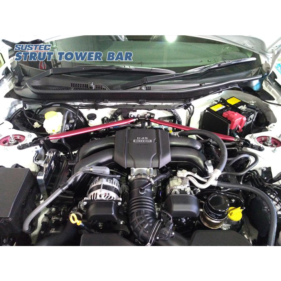 TANABE タナベ ストラットタワーバー GR86 ZN8 フロント 3点止め〔NST80〕| STRUT TOWER BAR TOYOTA トヨタ 86 ボディ補強パーツ タワーバー｜mostprice｜02