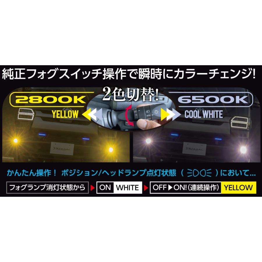 ヴァレンティ（VALENTI） ジュエルLEDエクスチェンジバイカラーフォグ
