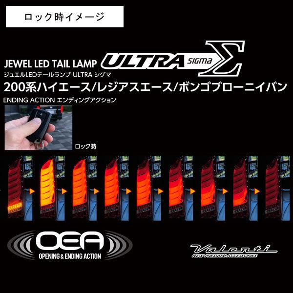 ヴァレンティ（VALENTI） ジュエルLEDテールランプ ULTRA Σ 200系
