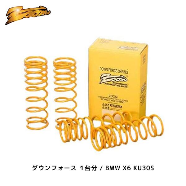 ZOOM ダウンフォース 1台分 BMW X6 KU30S H26/08〜 F16 3.0L F：DOWN 